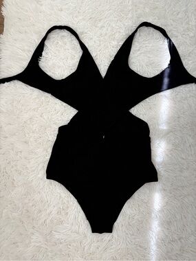 Lululemon Cross-Front Deep V High-Waisted One-Piece Swimsuit